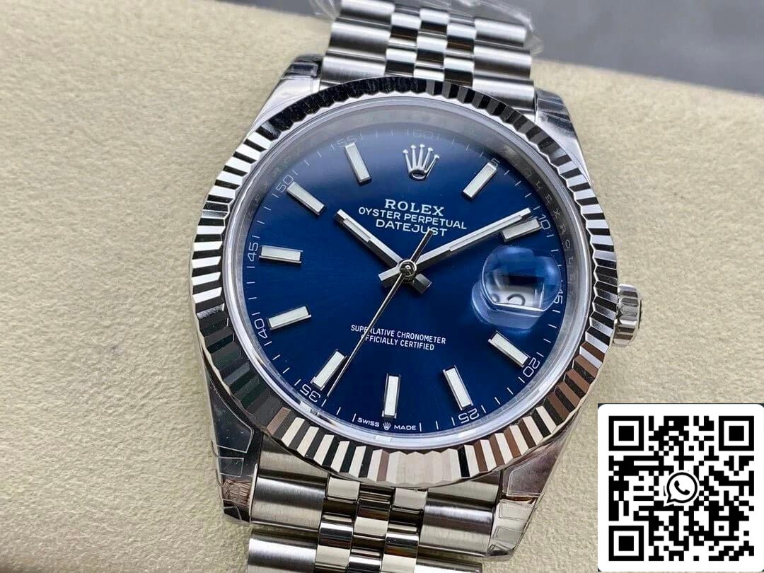 Rolex Datejust M126334-0002 Bracelet Jubilee 41 mm VS Acier inoxydable d'usine