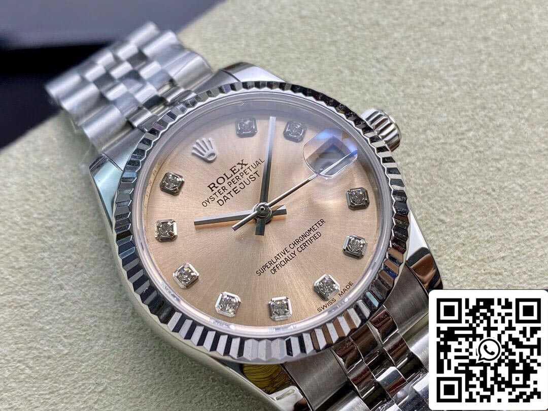 Rolex Datejust 31MM 1:1 Meilleure édition EW Factory en acier inoxydable