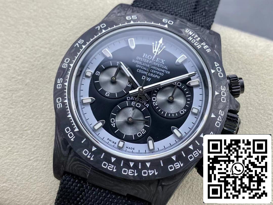 Rolex Daytona Cosmograph 1:1 Best Edition Noob Factory Diw Kohlefasergehäuse