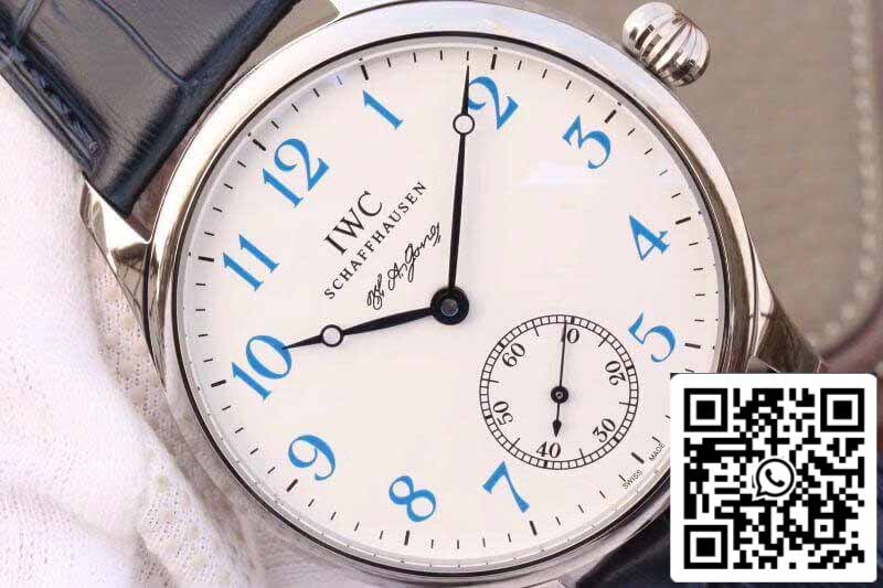IWC Portugieser IW544203 GS Factory 1:1 Meilleure édition suisse ETA6498 cadran blanc