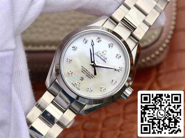 Omega Seamaster 231.10.34.20.55.002 Aqua Terra 150M 1:1 Best Edition 3S Factory White Dial