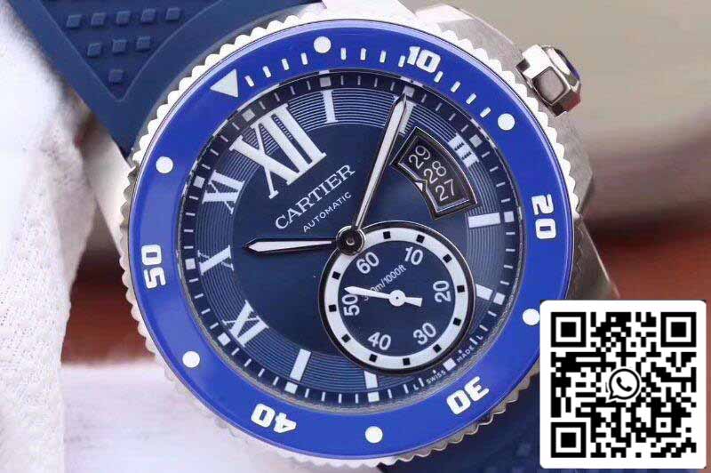 Calibre De Cartier Diver WSCA0011 JF Factory 1:1 Best Edition Swiss ETA2836-2