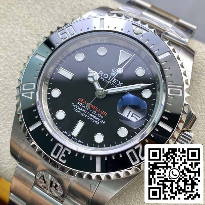 Rolex Sea-Dweller 126600 AR Factory Black Dial 1:1 Best Edition Swiss ETA2824