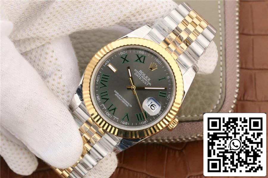 Rolex Datejust M126333-0020 1:1 Meilleure édition EW Factory Cadran gris foncé