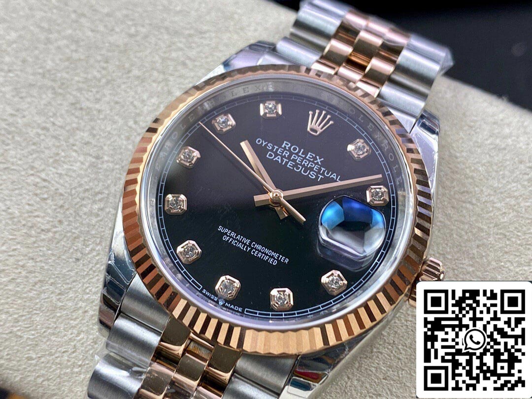 Rolex Datejust M126231-0019 1:1 Meilleure édition EW Factory Cadran noir