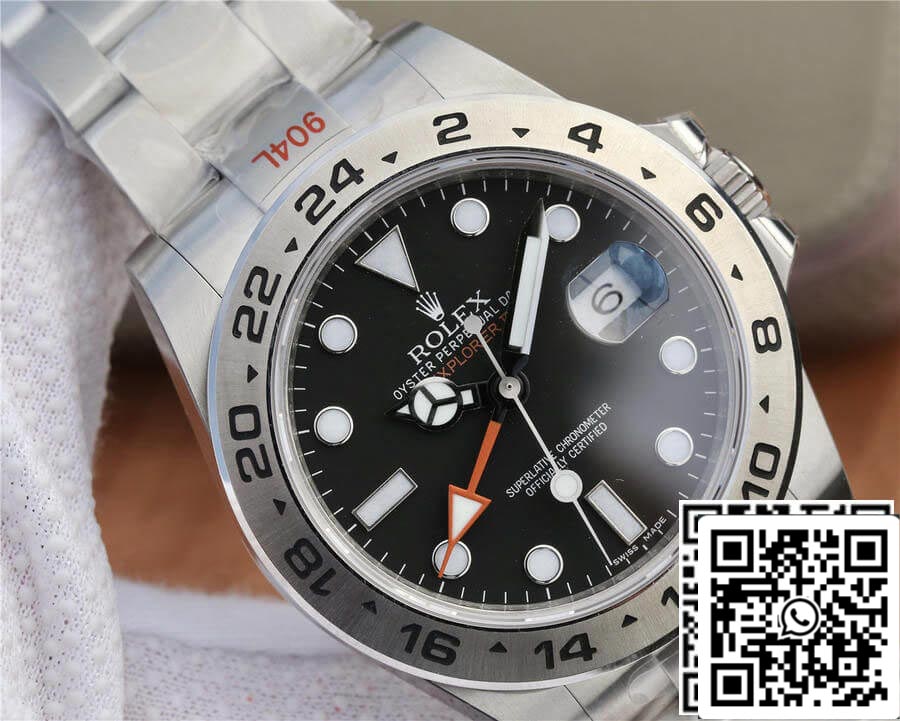 Rolex Explorer M216570-0002 1:1 Best Edition GM Factory V4 schwarzes Zifferblatt