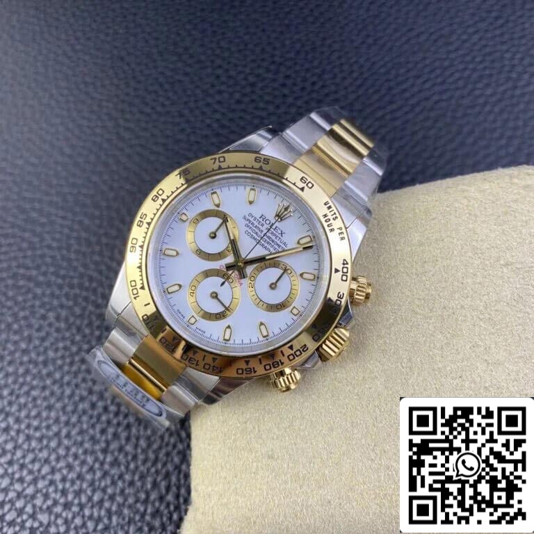 Rolex Cosmograph Daytona M116503-0001 1:1 Best Edition Clean Factory Weißes Zifferblatt