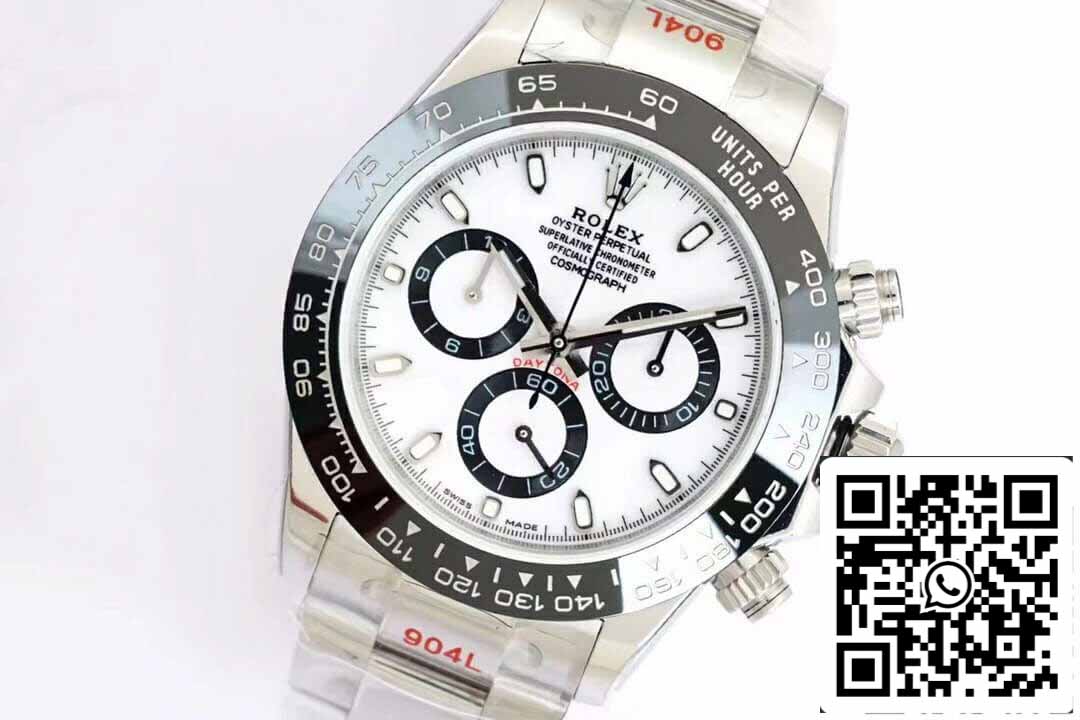 Rolex Cosmograph Daytona M116500LN-0001 1:1 Meilleure édition EW Factory Lunette en céramique