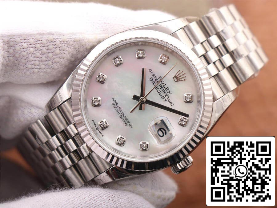 Rolex Datejust M126234-0019 1:1 Meilleure édition EW Factory Cadran en nacre