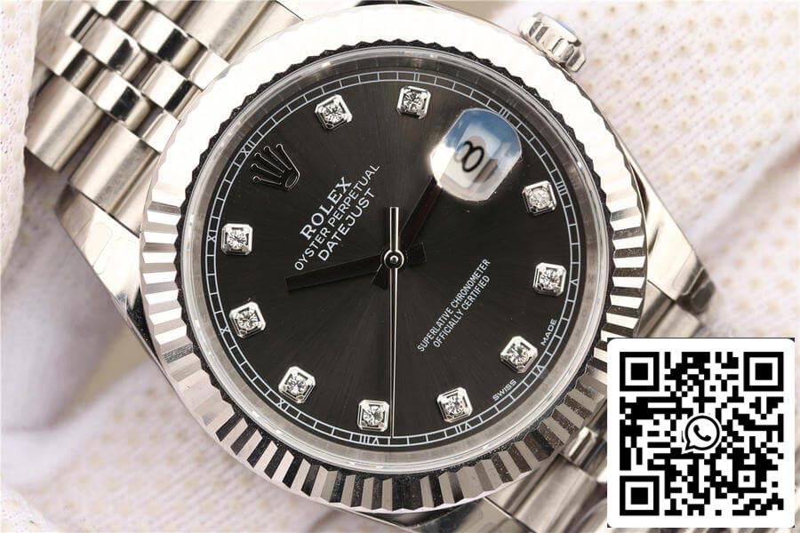 Rolex Datejust M126334-0006 1:1 Meilleure édition EW Factory Cadran gris