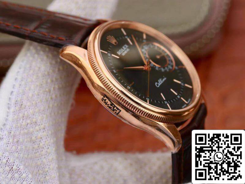 Rolex Celini 50515 MKS Factory Herrenuhren 1:1 Best Edition Swiss ETA2836 Schwarzes Zifferblatt