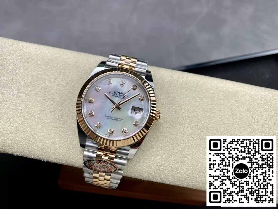 Rolex Datejust 41MM M126331-0014 1:1 Best Edition, sauberes Fabrik-Perlmuttzifferblatt