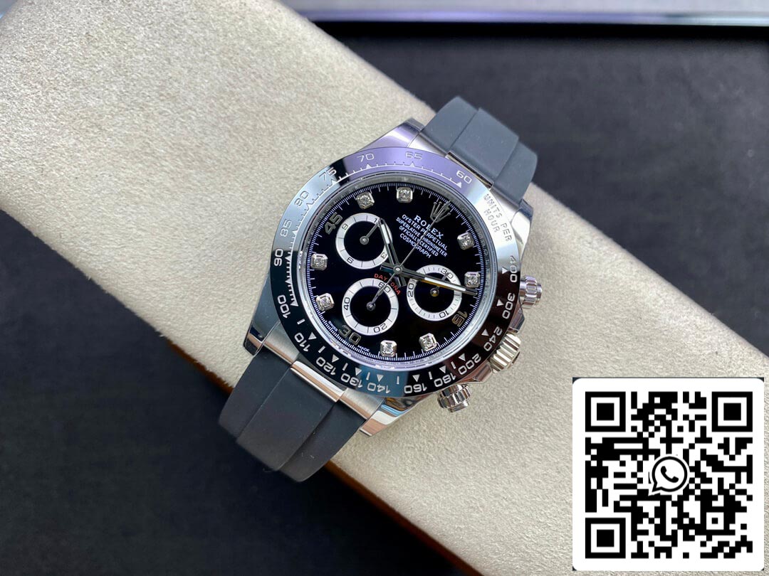 Rolex Daytona M116519LN-0025 1:1 Best Edition BT Factory, schwarzes Zifferblatt