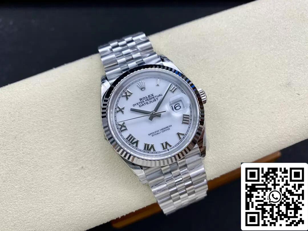Rolex Datejust M126234-0025 36MM 1:1 Best Edition VS Factory Edelstahl