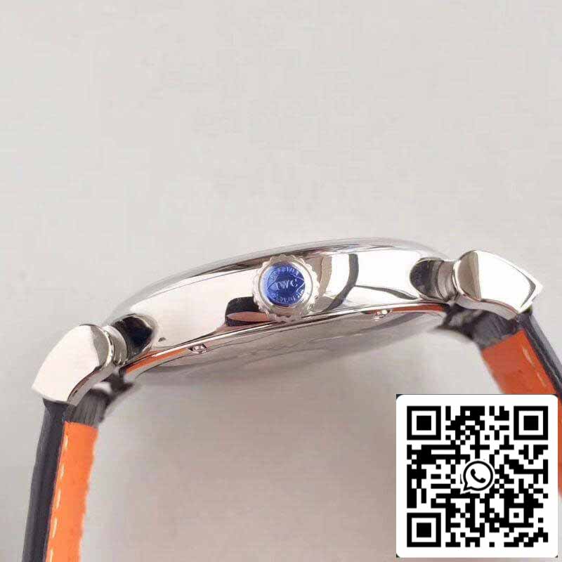 IWC Da Vinci IW356605 MKS Factory 1:1 Best Edition Swiss ETA2892 Blaues Zifferblatt mit silbernen Markierungen