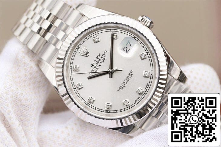 Rolex Datejust M126331 1:1 Meilleure édition EW Factory Cadran blanc