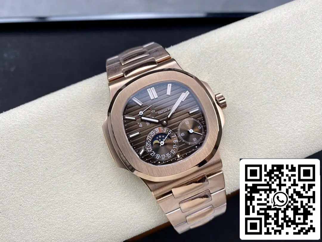 Patek Philippe Nautilus 5712/1R-001 1:1 Meilleure édition GR Factory Or Rose