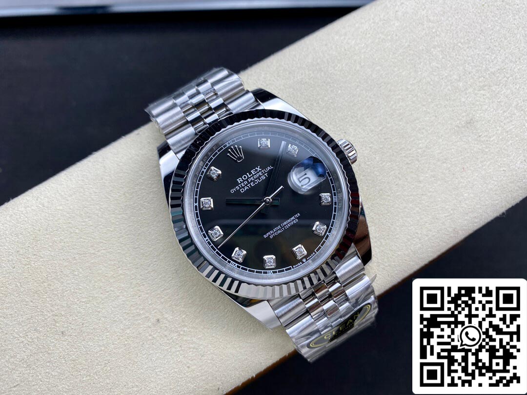 Rolex Datejust M126334-0012 1:1 Meilleure édition Clean Factory Cadran noir