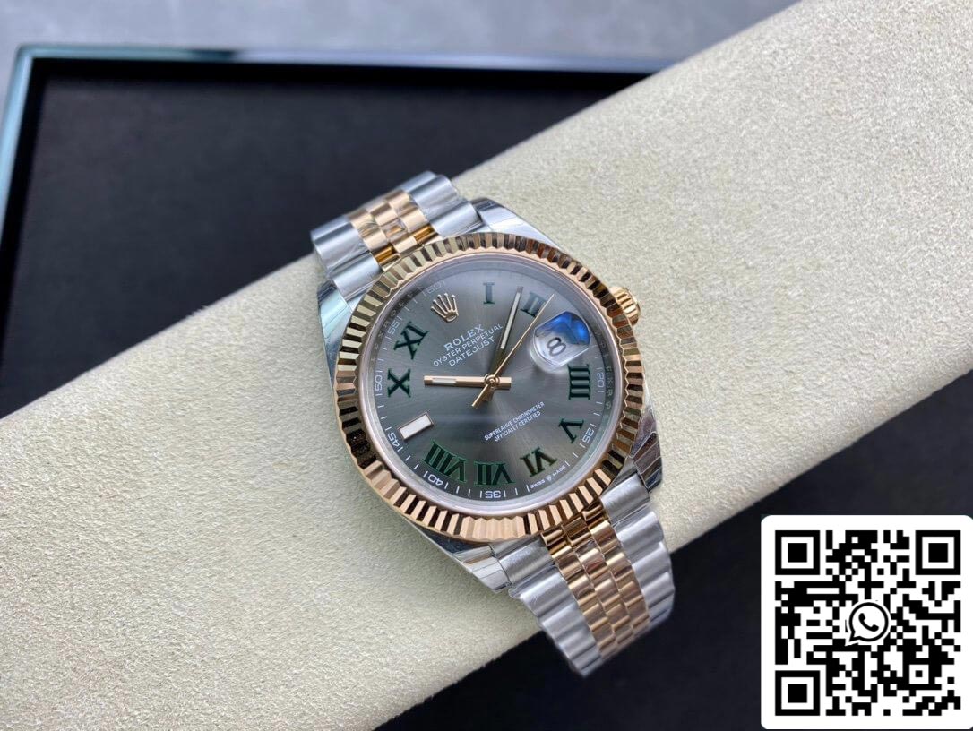 Rolex Datejust M126331-0016 1:1 Meilleure édition EW Factory Cadran vert