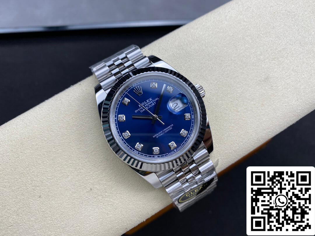 Rolex Datejust M126334-0016 1:1 Meilleure édition Clean Factory Cadran bleu