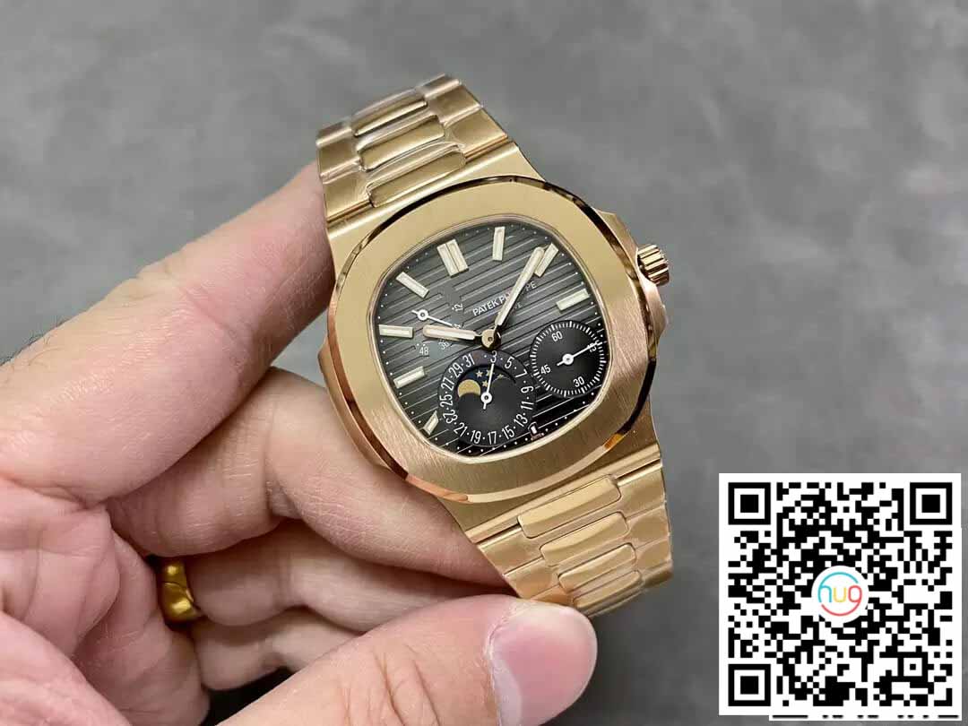 Patek Philippe Nautilus 5712/1R-001 1:1 Best Edition PPF Factory V2 Brown Dial