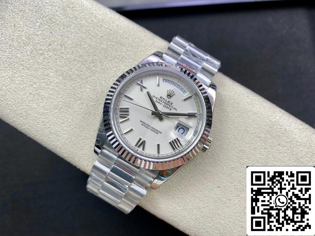 Rolex Day Date 228239-83419 1:1 Meilleure édition EW Factory en acier inoxydable