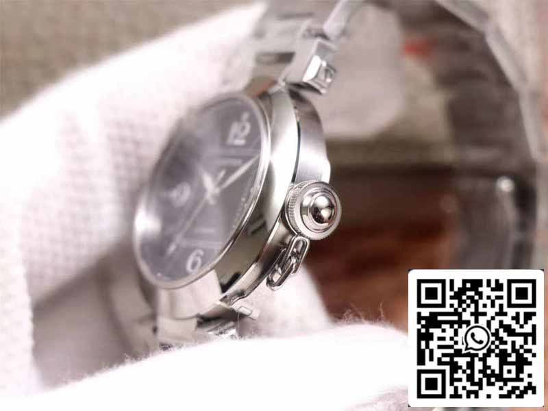 Cartier Pasha W31076M7 1:1 Meilleure édition V9 Factory Cadran noir Suisse Cal.049