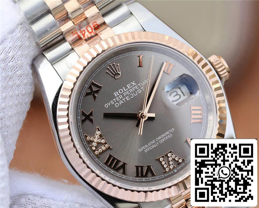 Rolex Datejust M126231-0023 36MM 1:1 Best Edition GM Factory Grey Dial