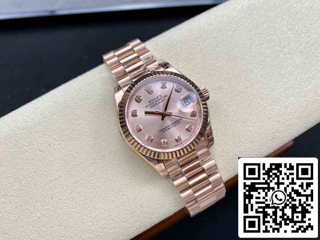 Rolex Datejust M278275-0031 31MM 1:1 Meilleure édition GS Factory Or rose