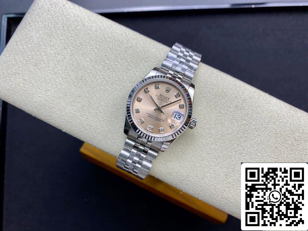Rolex Datejust 31MM 1:1 Meilleure édition EW Factory en acier inoxydable