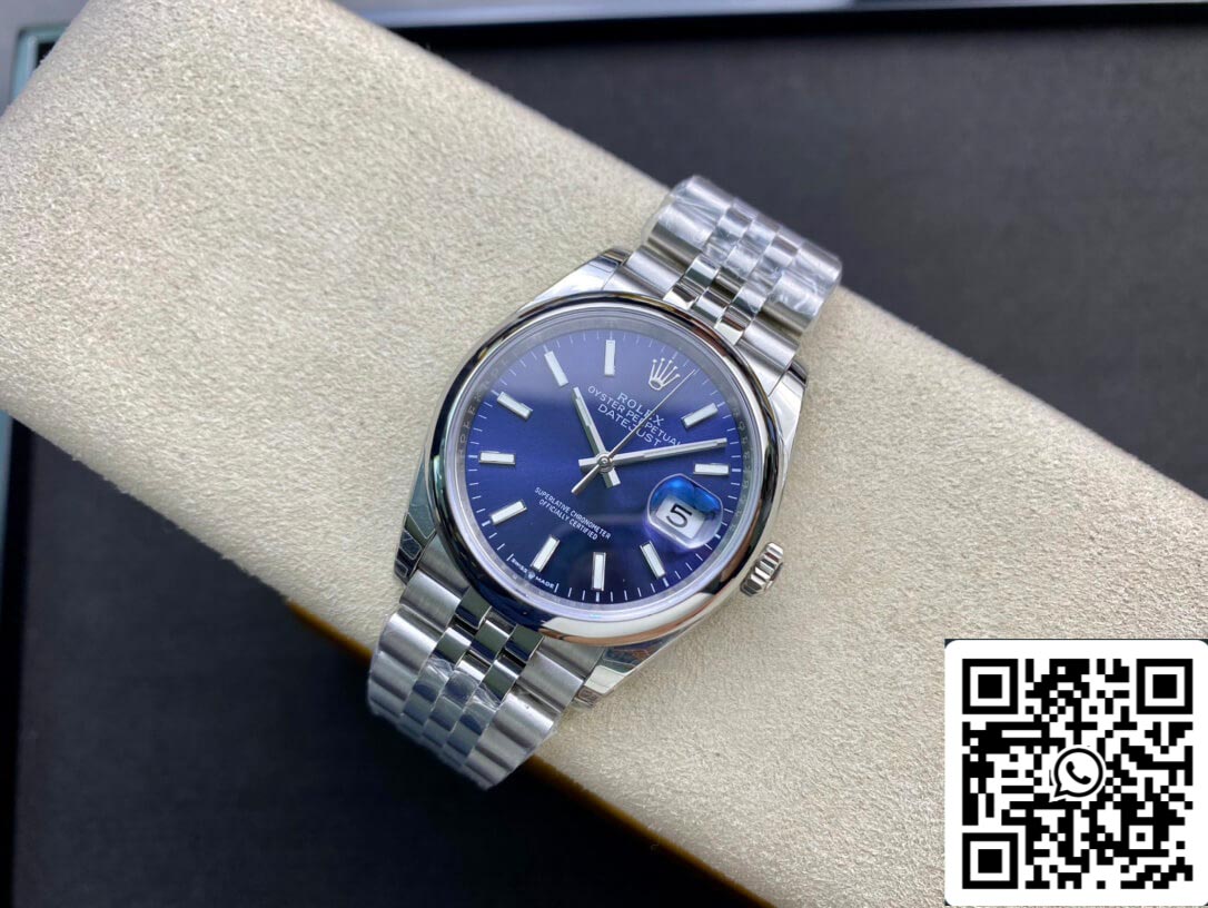 Rolex Datejust M126200-0006 1:1 Meilleure édition EW Factory Cadran bleu