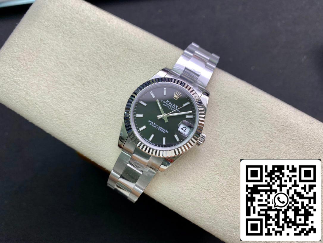 Rolex Datejust M178274-0034 31 mm 1:1 Best Edition EW Factory schwarzes Zifferblatt