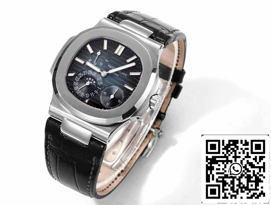 Patek Philippe Nautilus 5712 1:1 Best Edition PPF Factory V2 Leather Strap