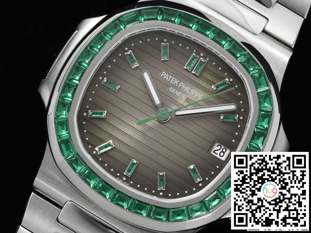 Patek Philippe Nautilus 5711 1:1 Meilleure édition GR Factory Diamond Bezel