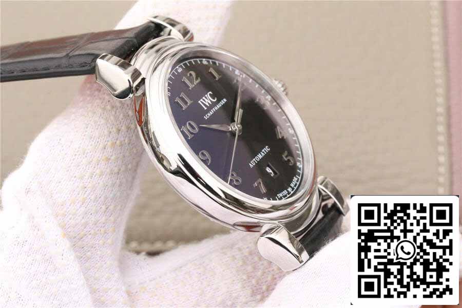 IWC Da Vinci IW356601 1:1 Best Edition MKS Factory schwarzes Zifferblatt