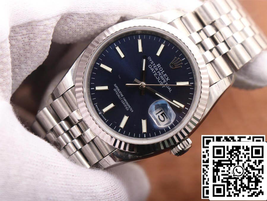 Rolex Datejust M126234-0017 1:1 Meilleure édition EW Factory Cadran bleu