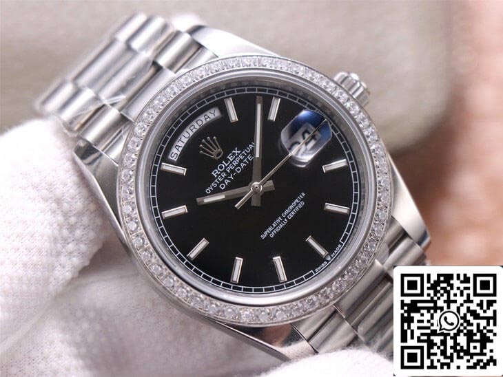 Rolex Day Date M228349RBR-0002 1:1 Best Edition EW Factory 18 Karat Weißgold