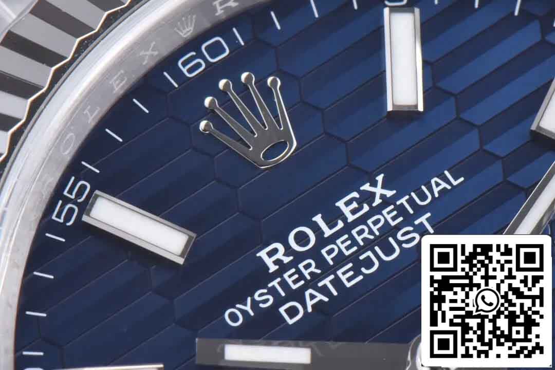 Rolex Datejust 41MM M126334-0031 1:1 Meilleure édition Clean Factory Cadran bleu Bracelet Oyster