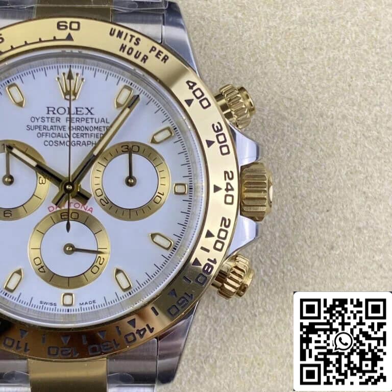 Rolex Cosmograph Daytona M116503-0001 1:1 Best Edition Clean Factory Weißes Zifferblatt