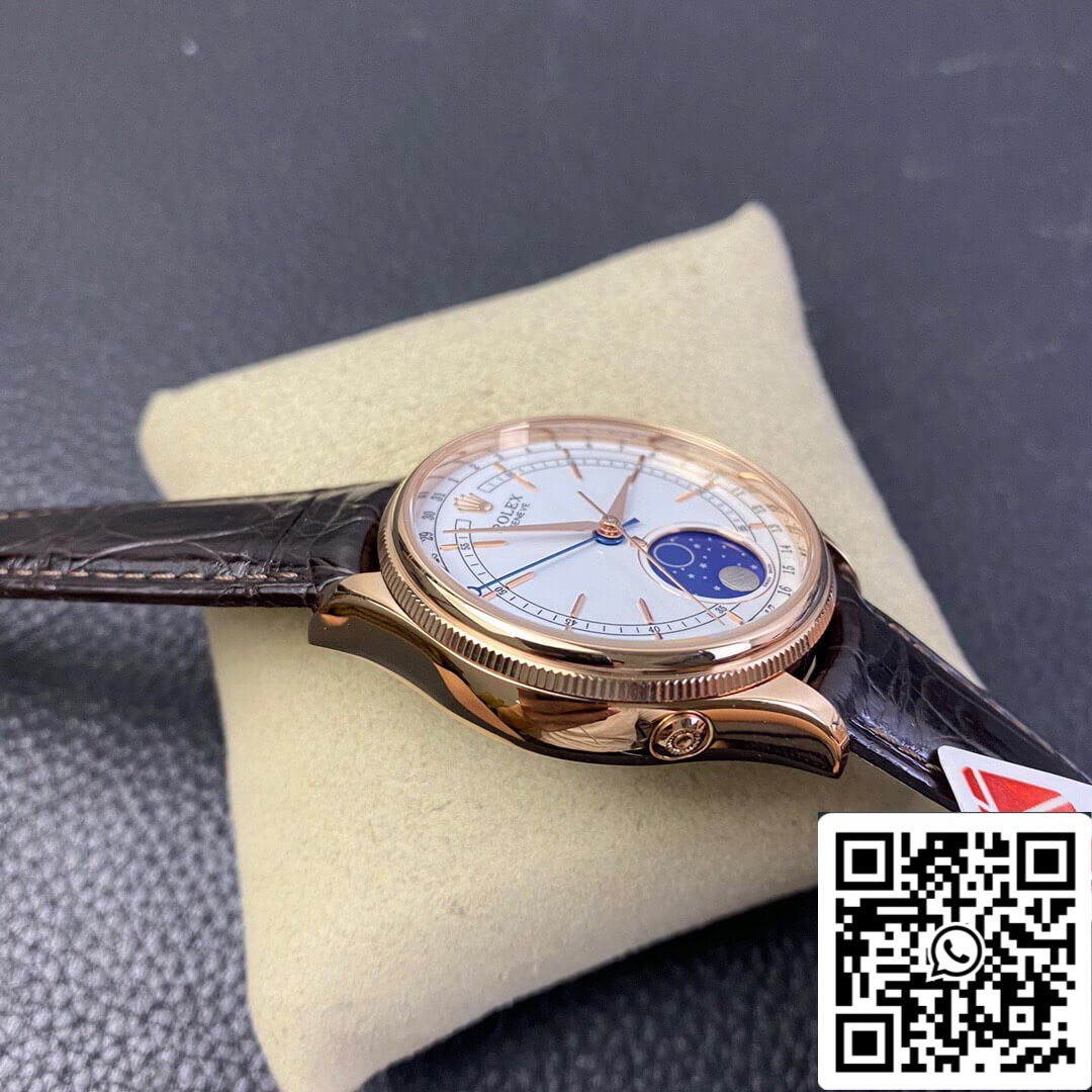 Rolex Cellini M50535-0002 1:1 Best Edition KZ Factory, weißes Zifferblatt