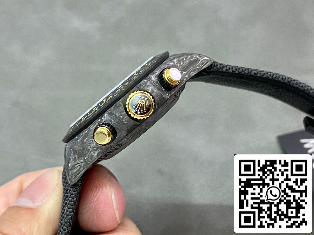 Rolex Daytona Cosmograph 1:1 Best Edition Noob Factory Diw Custom Version, braunes Zifferblatt