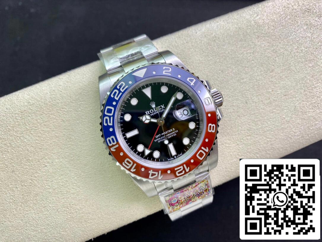 Rolex GMT Master II M126710BLRO-0002 1:1 Meilleure édition Clean Factory Coke Circle