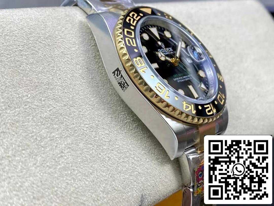 Rolex GMT Master II 116713-LN-78203 1:1 Best Edition Clean Factory Schwarzes Zifferblatt