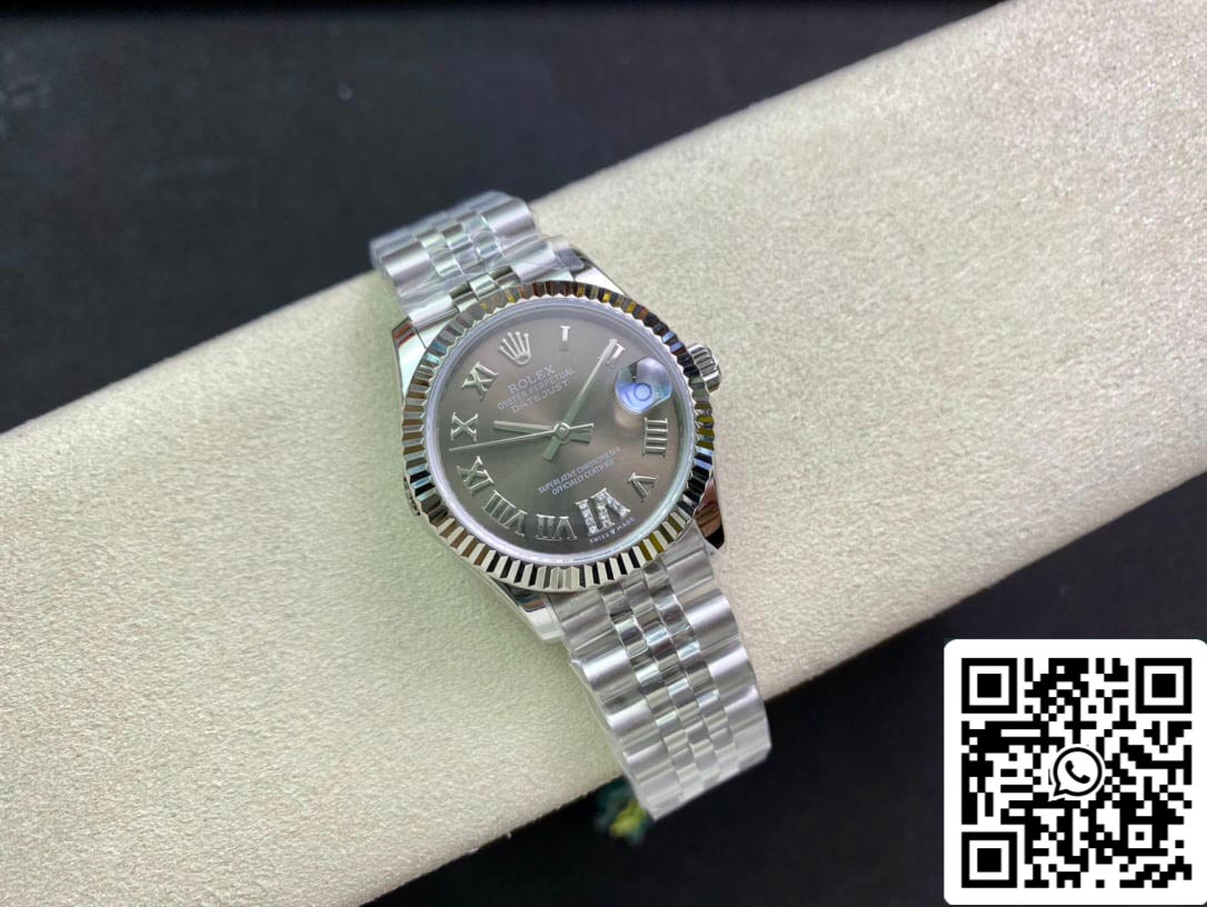 Rolex Datejust M278274-0028 31 mm 1:1 Best Edition EW Factory graues Zifferblatt