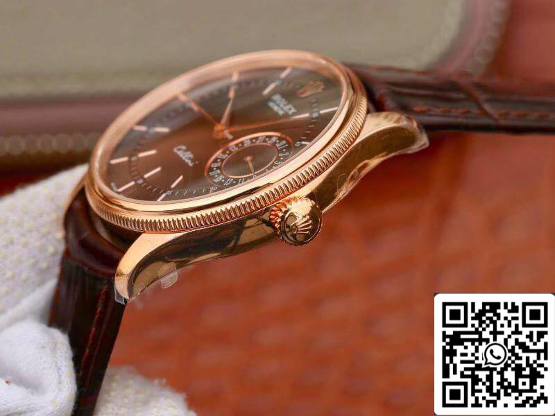 Rolex Celini 50515 MKS Factory Herrenuhren 1:1 Best Edition Swiss ETA2836 Schwarzes Zifferblatt