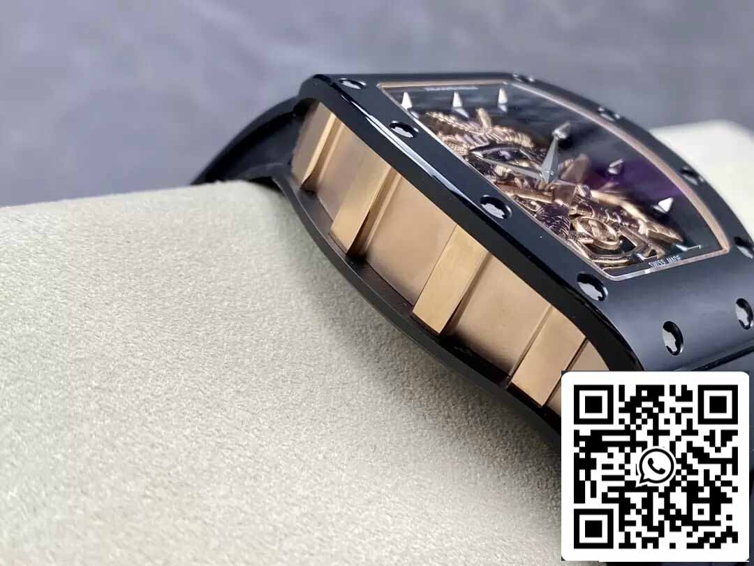 Richard Mille RM47 1:1 Best Edition YS Factory Tourbillon Skelett-Zifferblatt