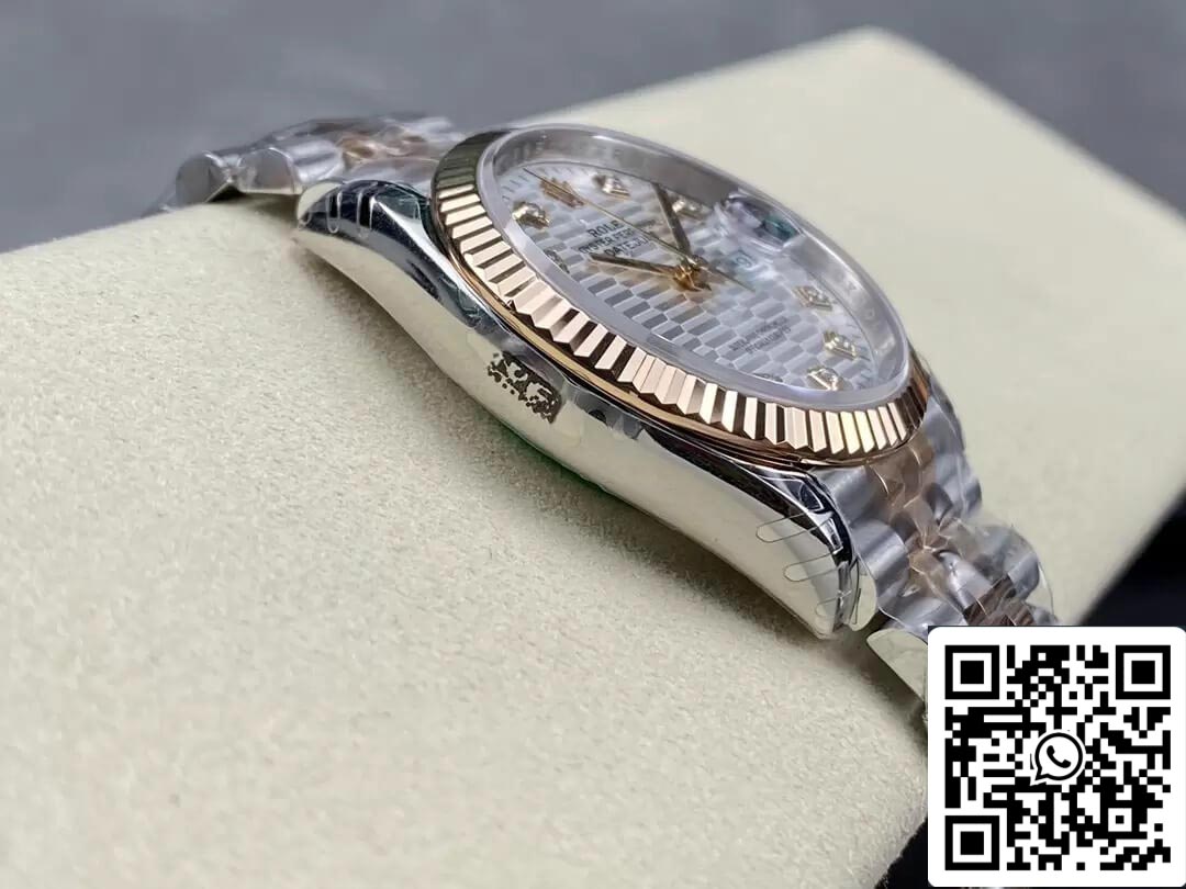 Rolex Datejust M126231-0039 36MM 1:1 Meilleure édition VS Cadran argenté d'usine