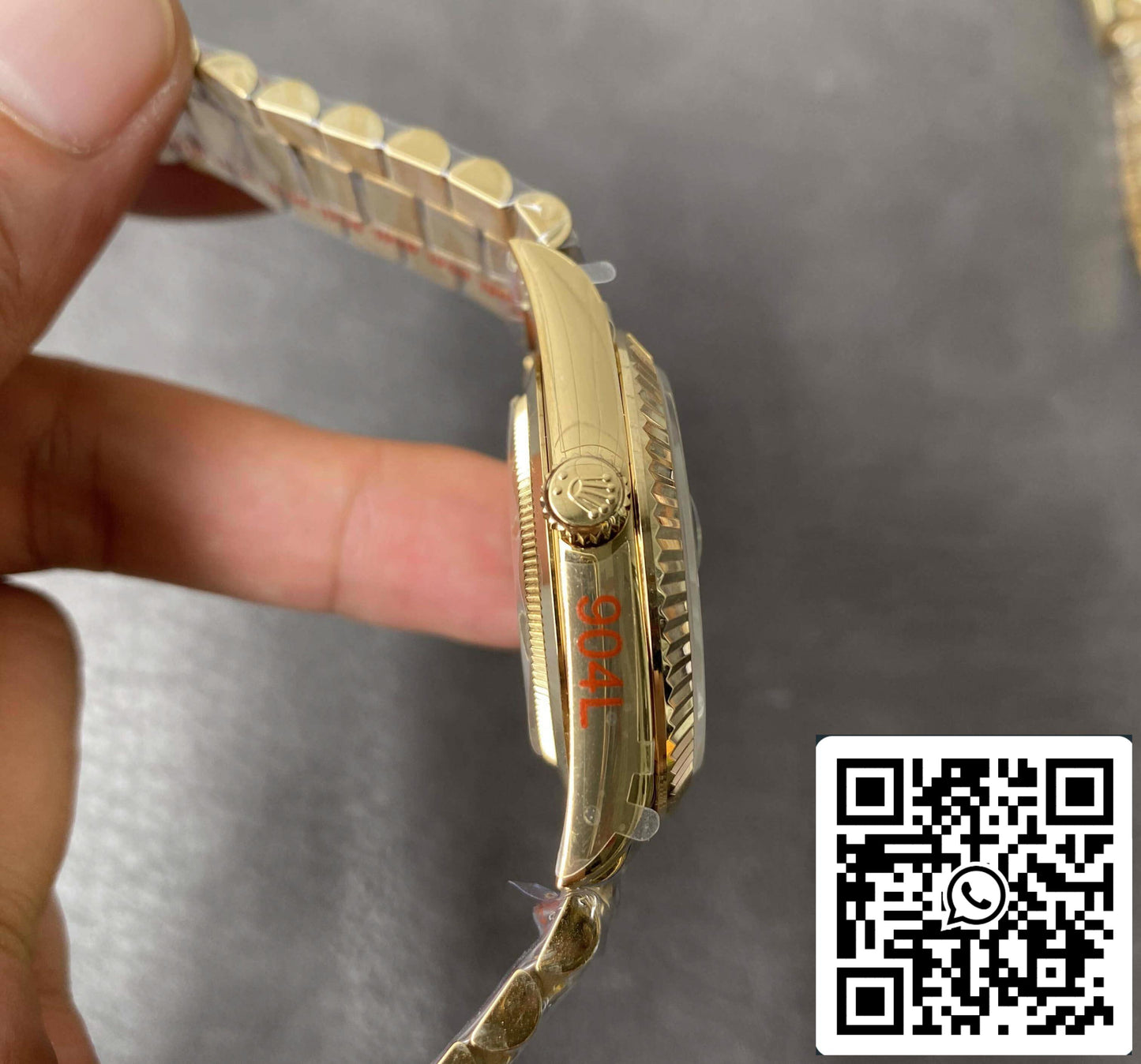 Rolex Day Date M228238-0004 1:1 Best Edition GM Factory V2 Schwarzes Zifferblatt