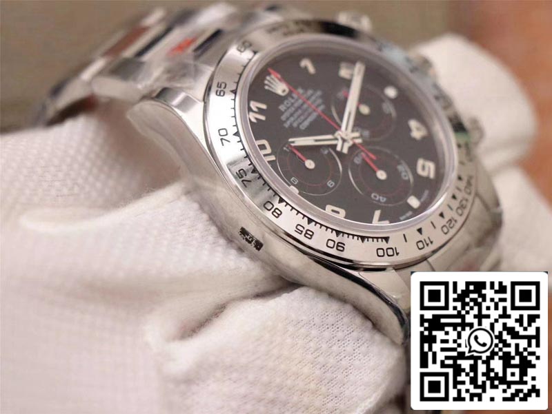 Rolex Daytona Cosmograph 116509-78599 1:1 Best Edition Noob Factory Schwarzes Zifferblatt Schweizer ETA4130