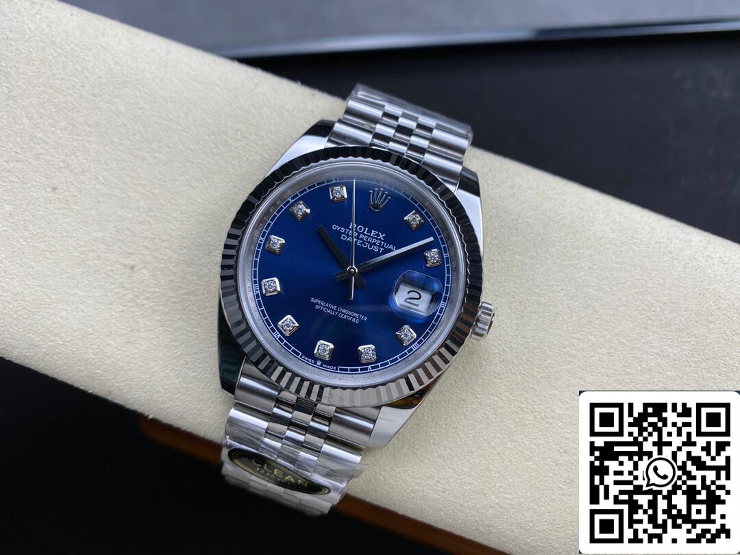Rolex Datejust M126334-0016 1:1 Meilleure édition Clean Factory Cadran bleu